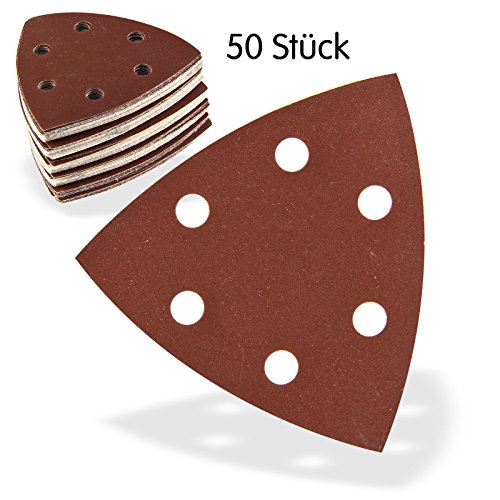 Preisvergleich Produktbild DEMA Schleifpapier P400 für Deltaschleifer 93x93x93 mm