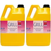 Grill 2 x 5000ml Limpiador Desengrasante Forte para hornos, niveles de cocción,, placas