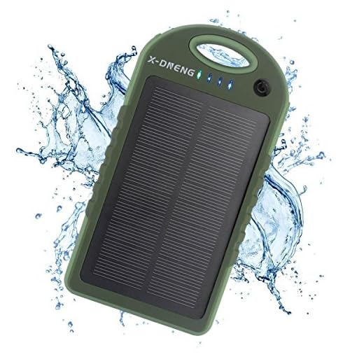 Power Bank 26800 Ah, Portatile Solar Powerbank USB C 7 Uscite Con Cavo
