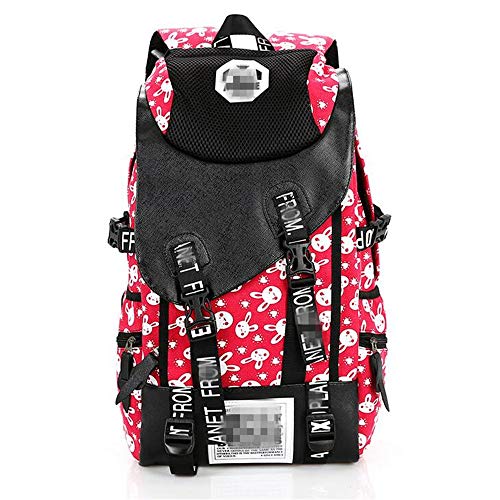 Preisvergleich Produktbild LANGUANGLIN Studenten-Rucksack / Reise-Beutel-Segeltuch-Computer-Rucksack / Zufälliges Persönlichkeits-Trend-Paket Kann 15 Zoll-Laptop Halten,B