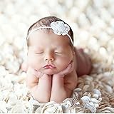 Wuiyepo 100 * 130cm Baby-Fotografie Prop Rose Background Blanket