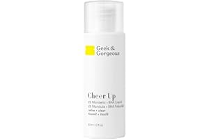 Geek & Gorgeous - Cheer Up - Cheer Up peeling chemiczny do twarzy z kwasem migdałowym i kwasem BHA, działa przeciwko trądzikowi, poprawie i powiększonym porom, dla skóry mieszanej i tłustej skóry, 30
