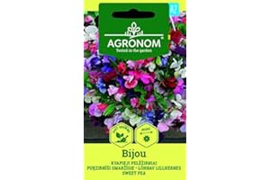 AGRONOM TESTED IN THE GARDEN AGRONOM | JOYERÍA Semillas PERFUMADAS DE GUISANTES | Semillas de flores | 1 paquete