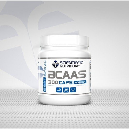 Preisvergleich Produktbild SCIENTIFFIC NUTRITION BCAA 300 Caps 1000 MG
