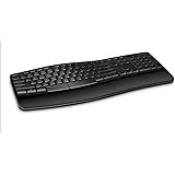 Microsoft Sculpt Comfort L3V-00008 Desktop Tastatur und Maus Set (RF Wireless, USB, QWERTZ, Kabellos) Schwarz