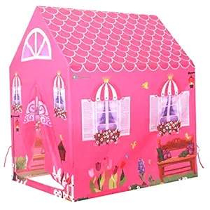 Playhood Big Size Princess Home Play Tent House for Kids - Pink Color