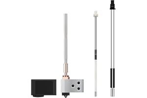 Nssnlur Kit Hotend para Prusa I3 MK4 de 24 V y 40 W para Prusa XL, bloque de calefacción, boquilla de acero endurecido, boquilla de 0,4 mm para Prusa MK4 XL