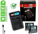 2x LOOKit Akku BLG10 +.LOOKit LCD Ladegerät (handy...