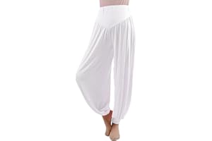 Hoerev Super Doux Spandex Modal Pantalon Harem Yoga Pilates
