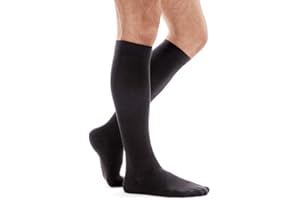 TOROS-GROUP Calcetines de Compresión para edemas, varices, viajes, embarazo -Estimular la Circulación Sanguínea y Recuperación-13-15 mmHg Сalcetines algodón L