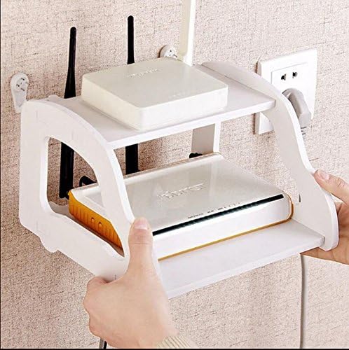 LittleDi Wall-mounted Router Rack bulkhead wall mount rack