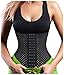 Produktbild Damen Waist Training Trainer Korsett Sport Taille Cincher Body Shaper Taillenmieder (S, Schwarz)
