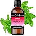 Peppermint Essential Oil 50ml - Peppermint Oil for Hair, Peppermint Oil Spider Repellent & Rat Repellent - Oil Burners Compatible, Essential Oils for Skin Benefits - 100% Pure Natural Peppermint Oil