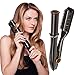 InStyler 32mm Max Black 2 Way Rotating Iron 4 Heat Setting Straightener Curler Curling Tong Wave Machine Salon Professional Tourmaline Ceramic Barrel