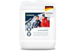 simprax® Impregnacja tekstyliów – trwały spray impregnujący do tekstyliów outdoorowych i funkcjonalnych – Gore-Tex | Sympatex | Softshell – certyfikat Oeko-TEX | GOTS Approved – bez gazów napędowych