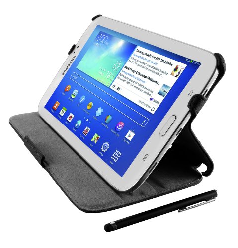 Trust Stile Folio und Stand mit stylus für Samsung Galaxy Tab 3 7.0 schwarz - 2