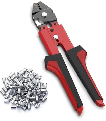 100 Manicotti Da Pesca In Rame - 6 Misure, Doppia Crimpatura, Per Filo Da Pesca E Leader - Foto 6