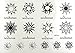 Sun Totem Water Transfer Flash Fake Temporary Tattoo Stickers Tattoos Makeup