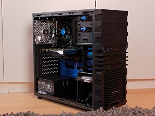 Entry Gaming PC – Intel CPU der 7. Generation | nVidia GTX1050 Ti 4Gb | 8Gb DDR4 2133Mhz | 1Tb HDD | Windows 10 - 2