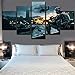 Produktbild Mddrr Wall Art Picture Home Dekorative Rahmen Top-Rated Leinwand Gedruckt 5 Stück Battlefield 4 Malerei Modern Decor Schlafzimmer Wohnzimmer Dekoration