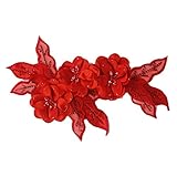 Ideal para coser sobre vestidos de novia, adornos, álbumes de recortes, bolsos, sombreros, broches, diademas, etc.