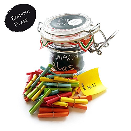 Preisvergleich Produktbild Ein "MACH" Glas 50 bunte Lose Paar Edition