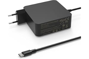 HAFIUEGE Chargeur USB C 65w Adaptateur Secteur Type C pour Macbook Pro/Air 2020 2019 2018 2017 Lenovo ThinkPad X1 HP Chromebook X360 ASUS Acer Huawei Matebook Samsung Alimentation Ordinateur Portable