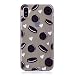 Produktbild Hülle für Apple iPhone X , IJIA Transparent Oreo Plätzchen TPU Handytasche Weich Silikon Handyhülle Stoßkasten Cover Schutzhülle Schale Case für Apple iPhone X (5.8")