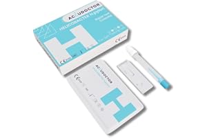 ACCUDOCTOR CHECK TEST Test de Helicobacter Pylori en casa AccuDoctor Prueba rápida en Heces - Test de H. pylori Test de Heces Test Rápido de Helicobacter