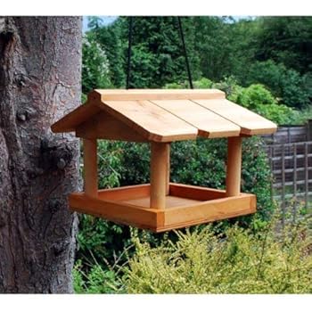 Garden Mile Deluxe - Mangiatoia per uccelli selvatici da appendere per