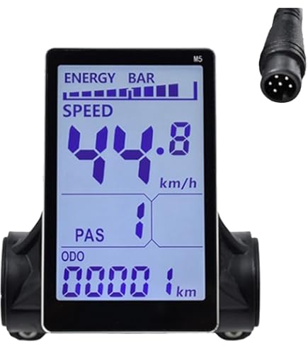 E-Bike DZ43 LCD-scherm 24V/36V/48V voor BAFANG BBS01 BBS02 HD