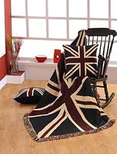 Homescapes Tagesdecke / Sofaüberwurf Union Jack britische Flagge – 125
