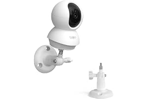 HOLACA Väggfäste kompatibel med TP-Link Tapo C200/C210/C220/C201/C202/C211/C212/C222/C230 WLAN-övervakningskamera för inomhus