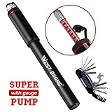 【 Langlebig & leicht 】Hergestellt aus hervorragende Qualität CNC-gefräste Aluminium-Legierung mit beständigem und präzise parts- diese Pumpe ist gebaut für die Ewigkeit. 8.7inch lang und mit einem Gewicht von nur 4.5oz.