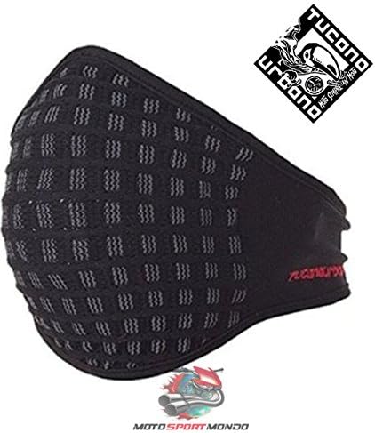 Tucano Urbano Germ 643 Smoggy Black with supertraspirante Protection Mask Mouth to Active Carbon Filter