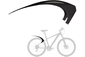 Mud Hugger Cycling Standard Rear Mudhugger, Black, One Size