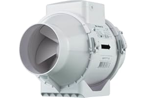 VENTS Extractor de aire ventilador TT 125 Dual 220/280 m³/h (125 mm)