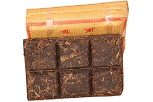 HELLOYOUNG Más antiguo té chino Puer té Pu er para adelgazar 100% natural de alimentos verdes 50g (0.11LB) Té Pu'er Té negro Té chino Té maduro Puerh té Pu-erh té Árboles viejos Pu erh té té cocido Té rojo