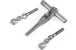 wheelfun 1/14 RC Metal Ratchet Chain Binders Load Tensioner for Truck Radio Control Loder for Truck Model
