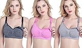 KOOYOL Sujetador de maternidad para mujeres Bra Bralette sin costuras
