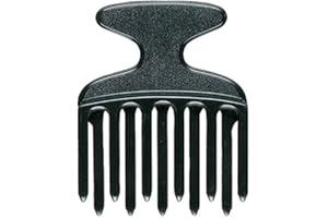 Niavida Peine para mechas, 1 peine para mechas, color negro