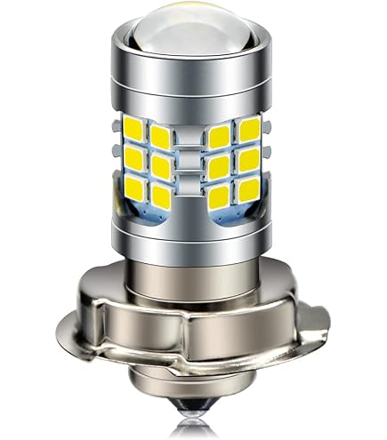 Ampoule Moto HS5 LED Ruiandsion 12-30V – 66 LED 3030 6000K Blanc Très Puissant Feux Croisement / Route