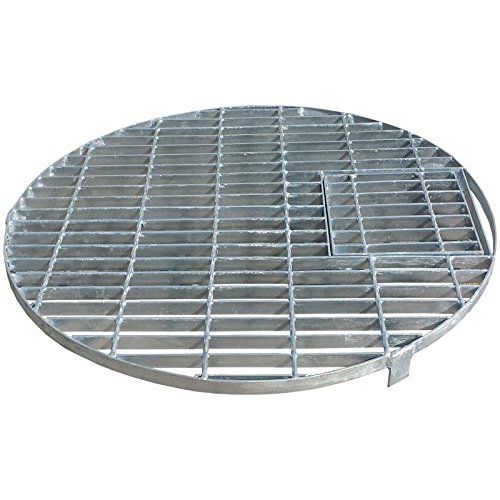 Set: PE Becken / Rundbecken + Abdeckgitter D=66cm, H=35cm, 90L für Wasserspiele u. Brunnen INTERGARDEN - 5