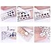 288Pcs Nail Vinyl Stencils Nail Art Decoration Sticker Set Nail DIY Decoration Tools Art Design Tips Decals, 24 Sheets