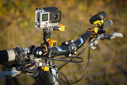 iSHOXS Bike Mount, ideale Montagebasis für GoPro Actioncams zur Anbringung an Karts, Motorrädern, Überrollbügeln oder Fahrradlenker - 7