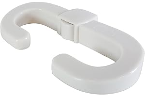 Clippasafe Armario Cerraduras – empaquetado abrefácil blanco Talla:6 Pack