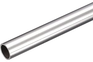 QUARKZMAN 304 Inox Acier Tube, OD 18mm x 1mm Paroi Épaisseur 250mm Longueur Métal Tubes pour Industrie Machines