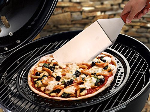 Yivans Grillspachtel Grillbesteck Spatulas Turners Edelstahl Wender GS-031 - 6