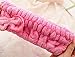 Kamay's Hair Wrap Head Towel Twist Drying Cap Hat with Sweet Bowknot (Pink)