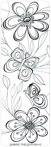 Wellspring Gift 6318 Colouring Bookmark Double-Sided Heavy Cardstock, Multi-Colour, 2 x 6-Inch